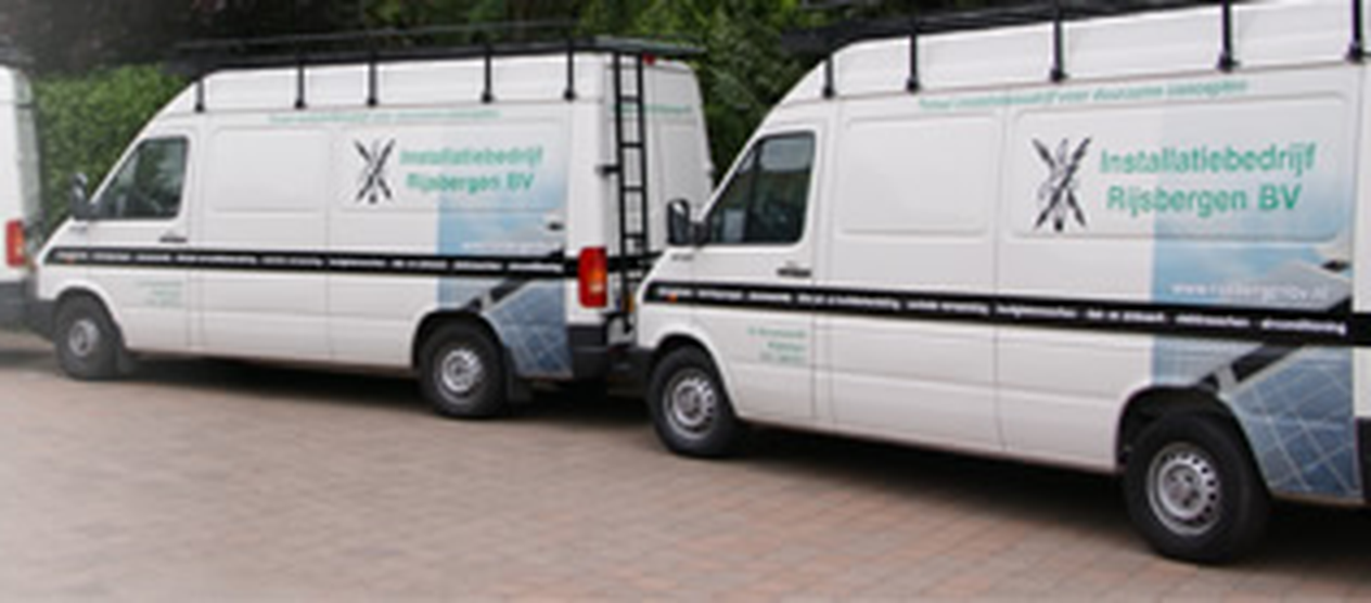 Bussen van Installatiebedrijf Rijsbergen B.V.